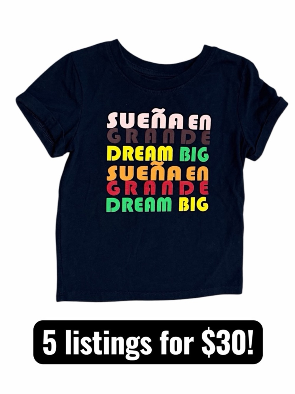 Latino Heritage 2at Toddler Graphic T-Shirt Like New Target Kids Dream Big